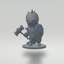 Load image into Gallery viewer, Paladin Pony Mini (3D Model)
